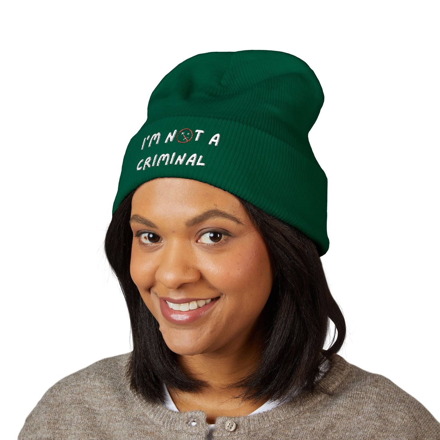 “I’m Not A Criminal” DDR-Beanie