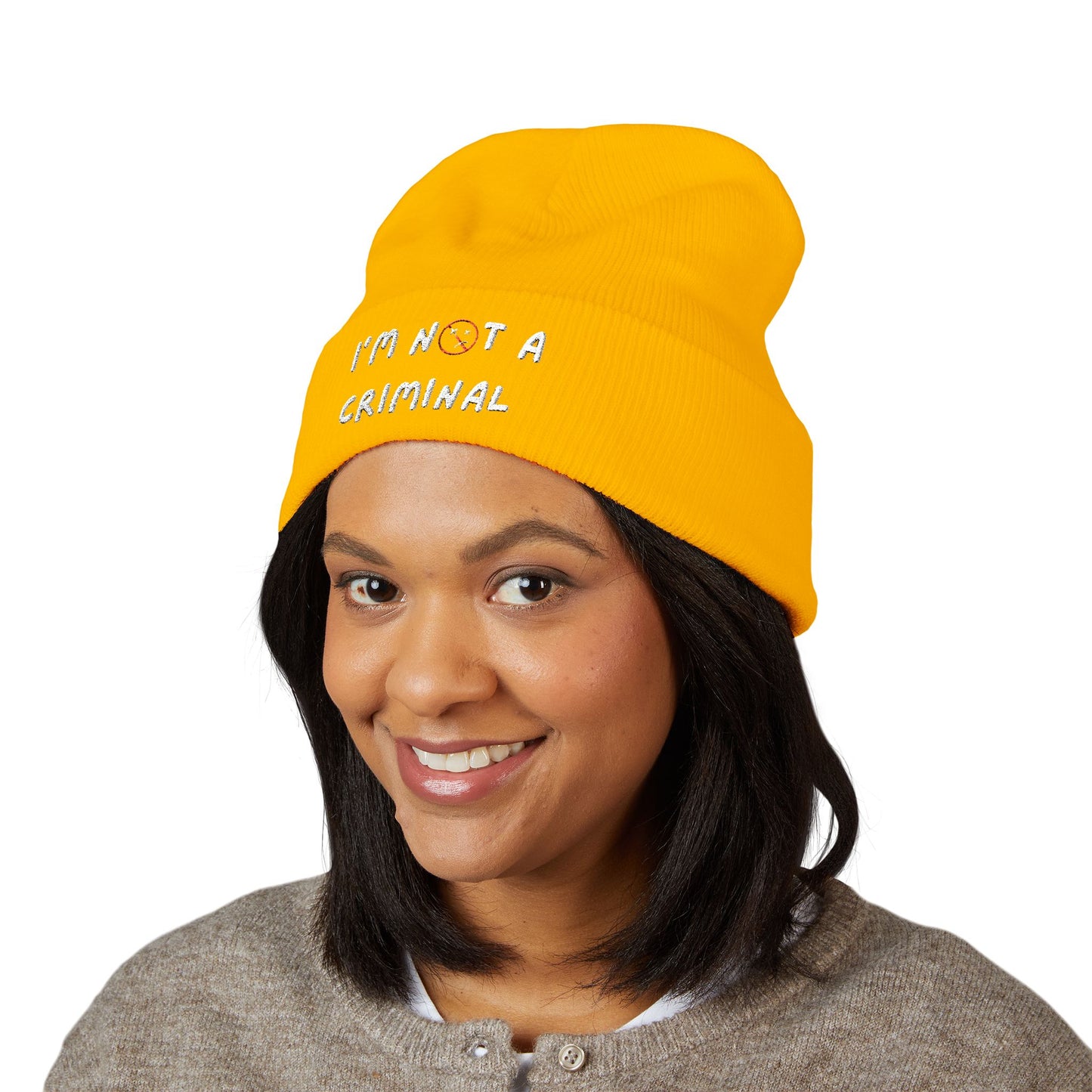 “I’m Not A Criminal” DDR-Beanie