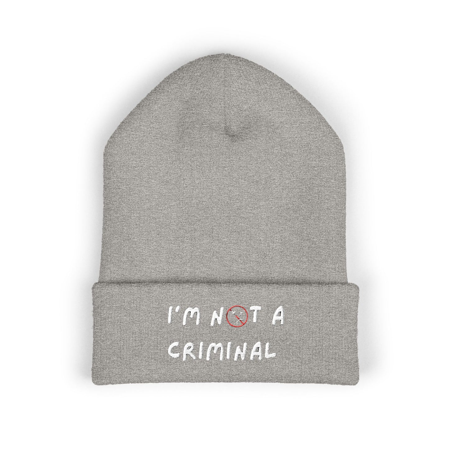 “I’m Not A Criminal” DDR-Beanie