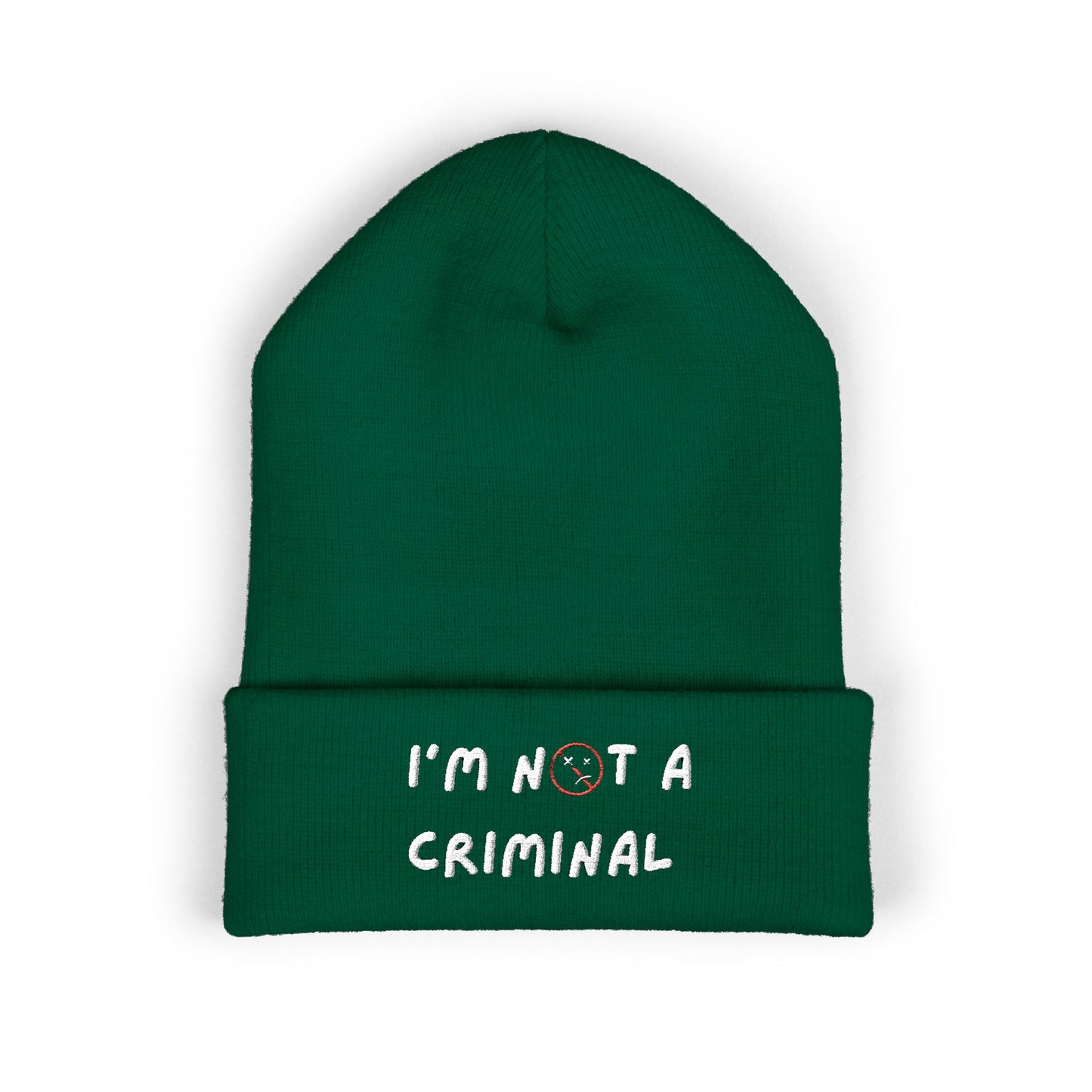 “I’m Not A Criminal” DDR-Beanie
