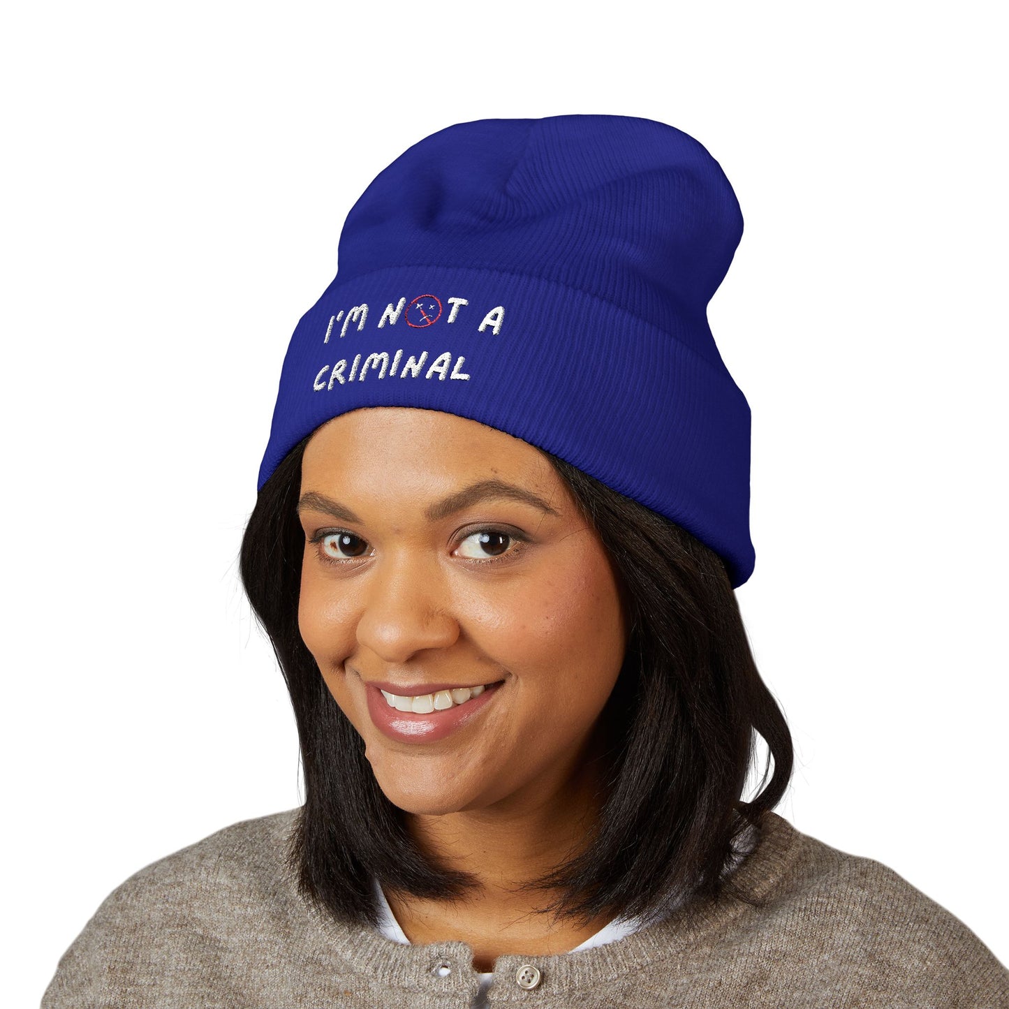 “I’m Not A Criminal” DDR-Beanie