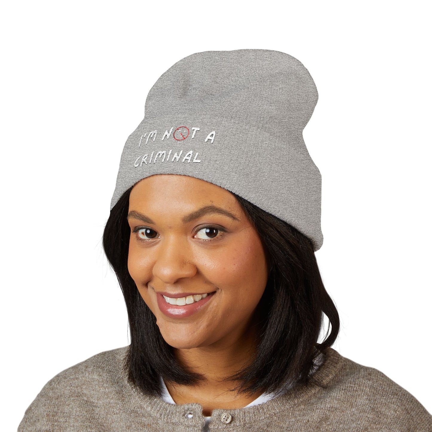 “I’m Not A Criminal” DDR-Beanie