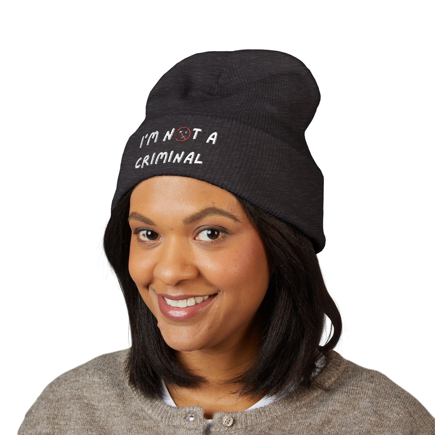 “I’m Not A Criminal” DDR-Beanie