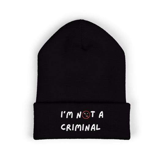 “I’m Not A Criminal” DDR-Beanie